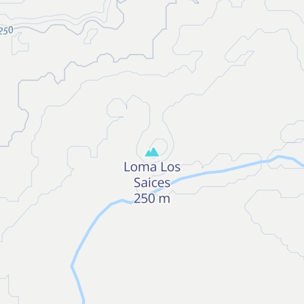 Map of Loma Los Saices
