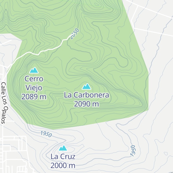 Map of La Carbonera