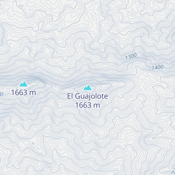 Map of El Guajolote