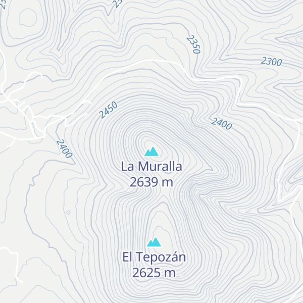 Map of La Muralla
