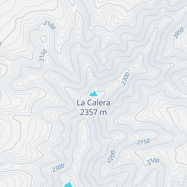 Map of La Calera