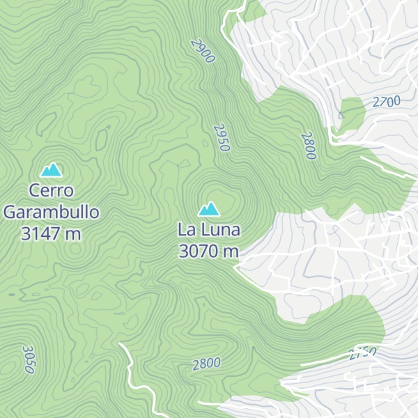 Map of La Luna
