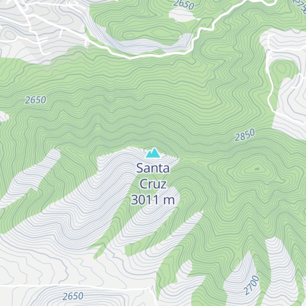 Map of Santa Cruz