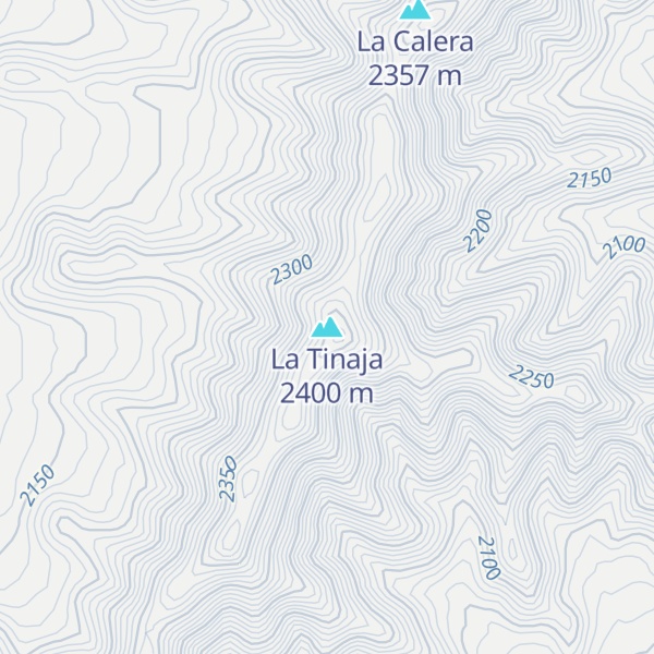Map of La Tinaja
