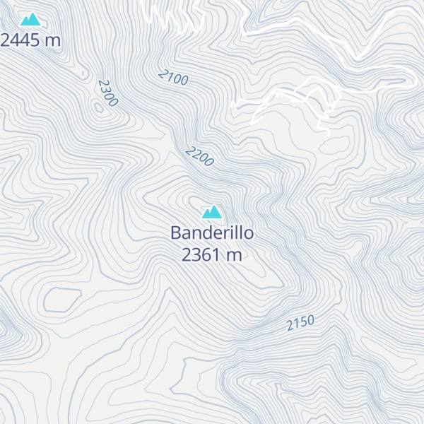 Map of Banderillo