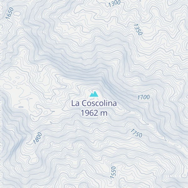 Map of La Coscolina
