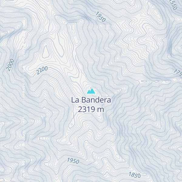Map of La Bandera