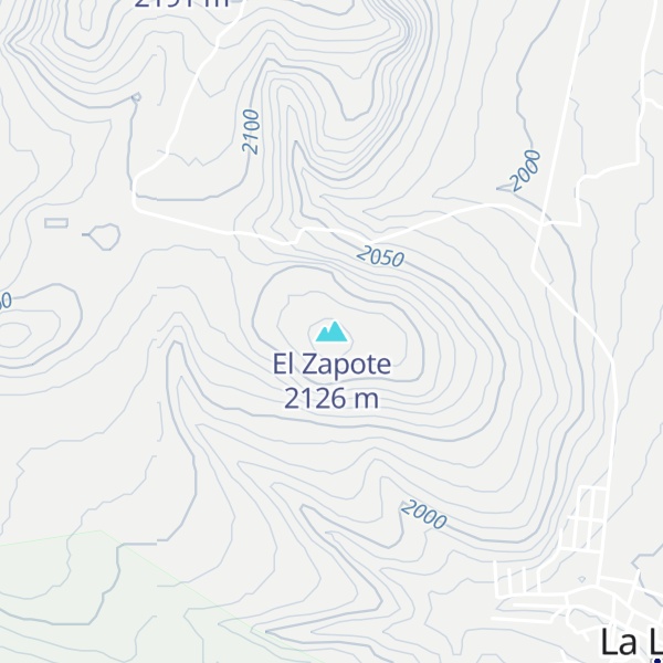 Map of El Zapote