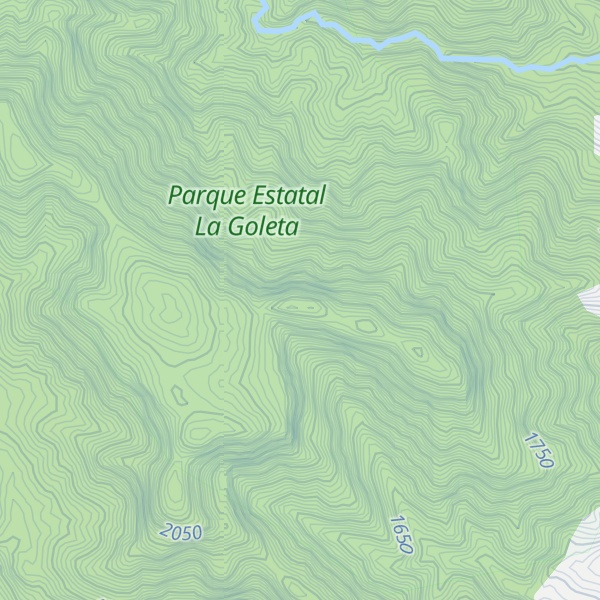 Map of Cerro Campo Santa Rita
