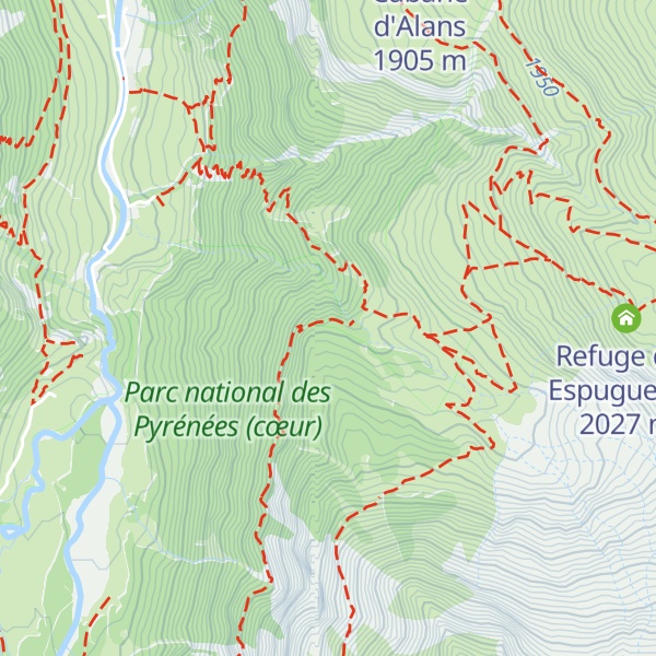 Map of Chalet du Pailla
