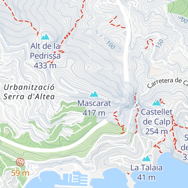 Map of Mascarat