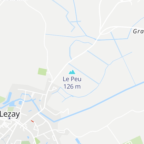 Map of Le Peu