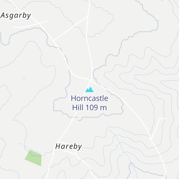 Map of Horncastle Hill