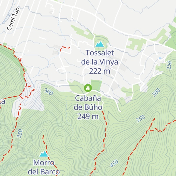 Map of Cabaña de Búho