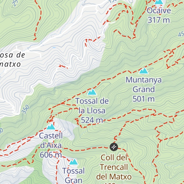 Map of Tossal de la Llosa