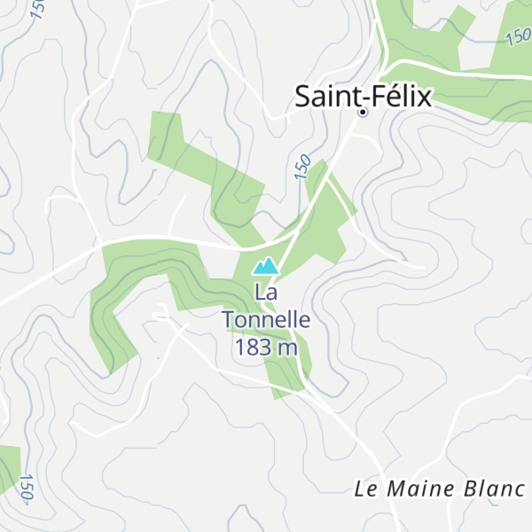 Map of La Tonnelle