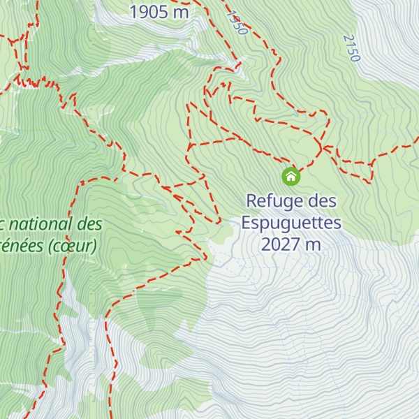Map of Cabane de Pailla