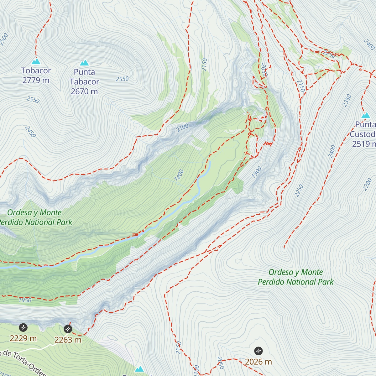 Abrigo de Soaso map