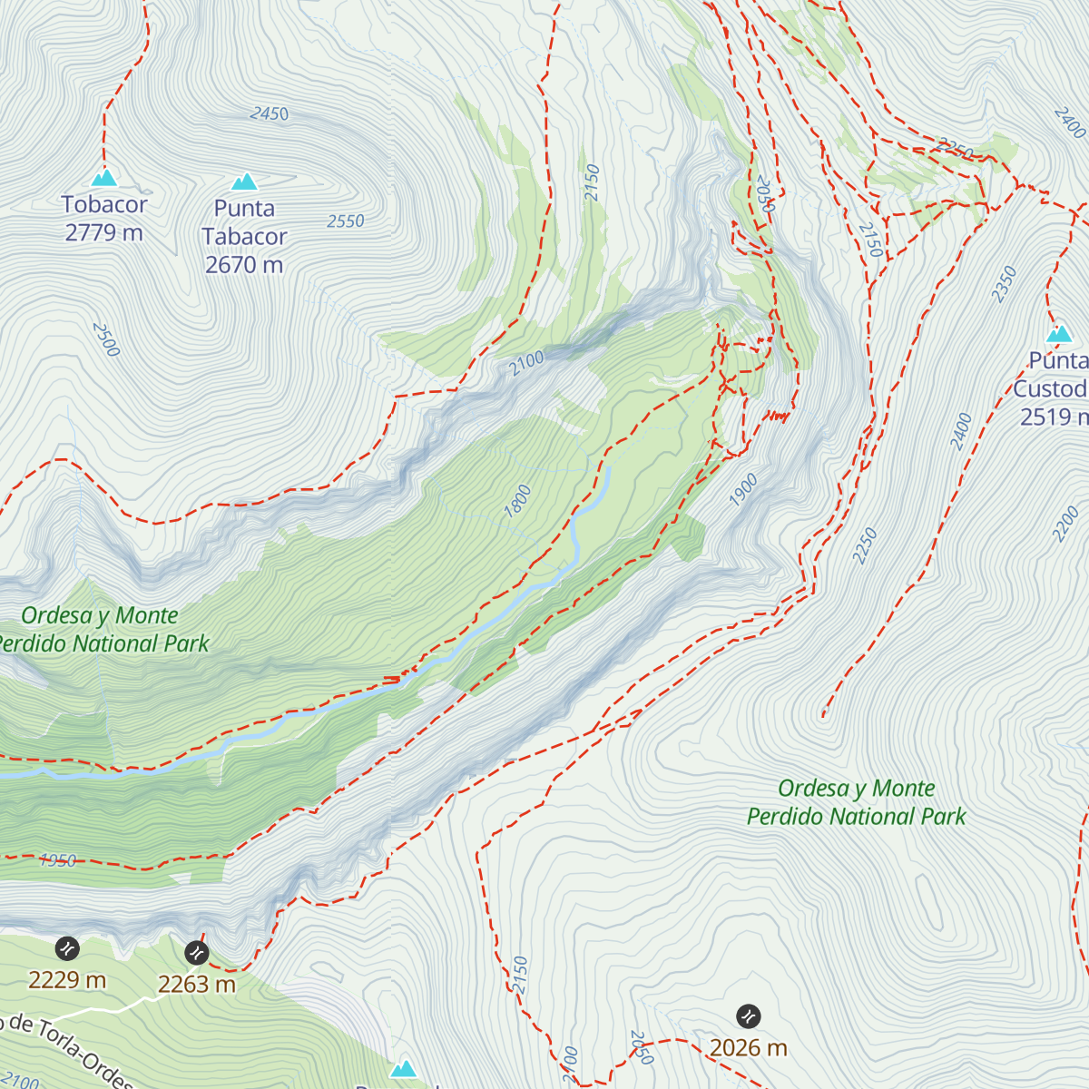 Abrigo de Soaso map