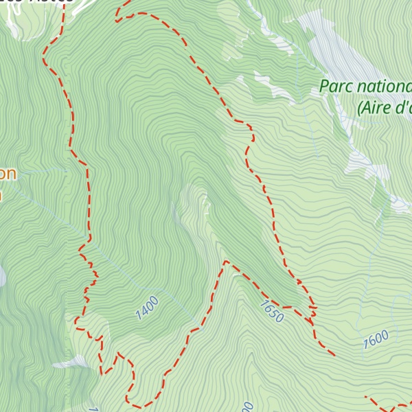 Map of Turon des Longues