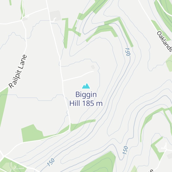Map of Biggin Hill