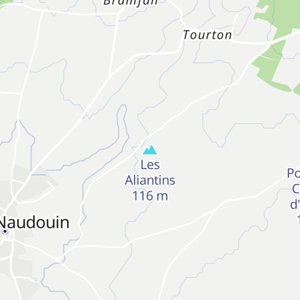 Map of Les Aliantins