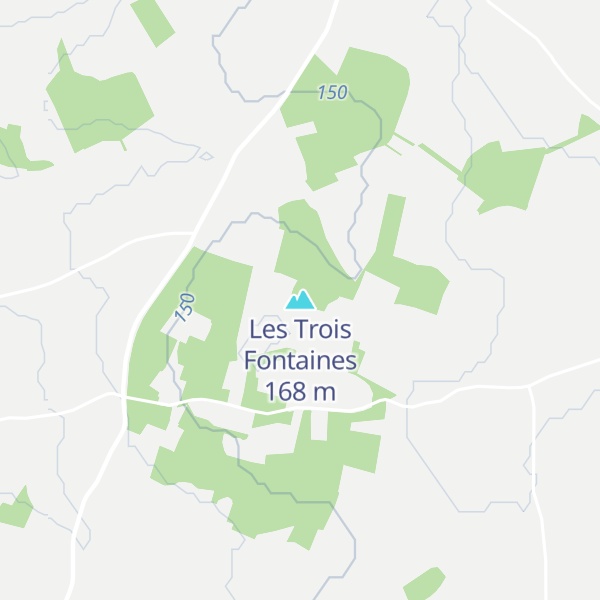 Map of Les Trois Fontaines