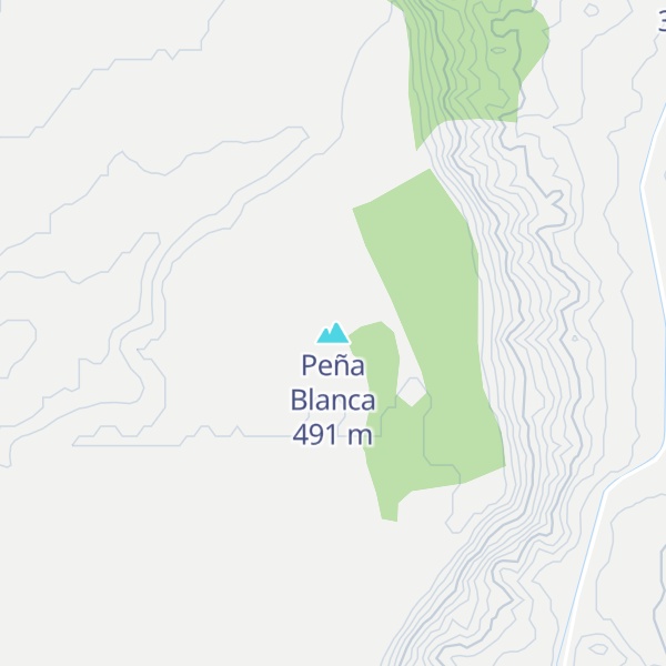 Map of Peña Blanca