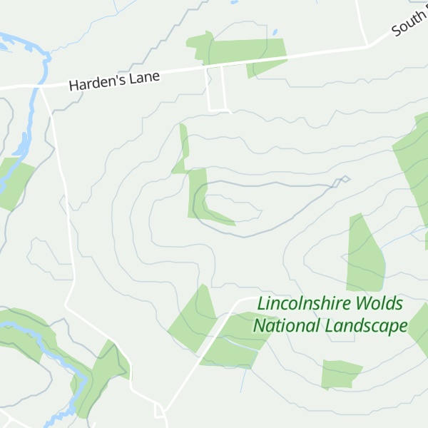 Map of Warden Hill