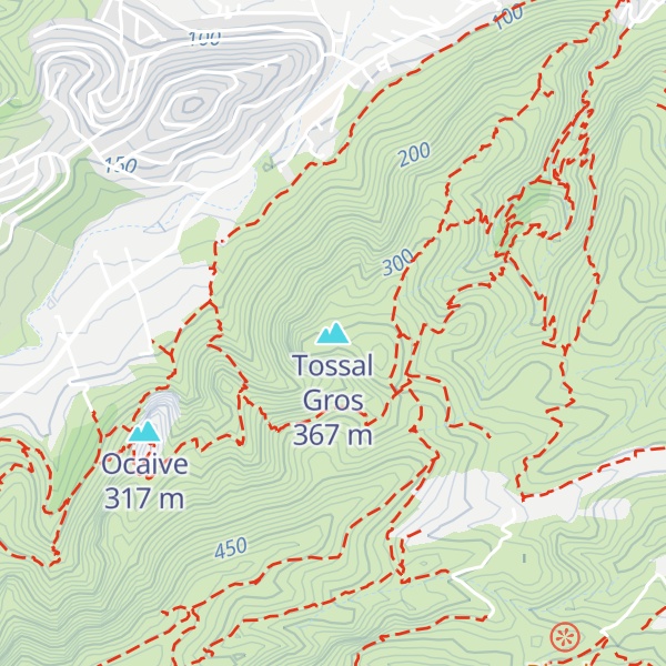Map of Tossal Gros