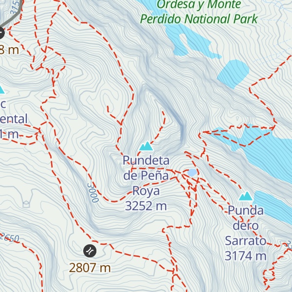 Map of Pundeta de Peña Roya