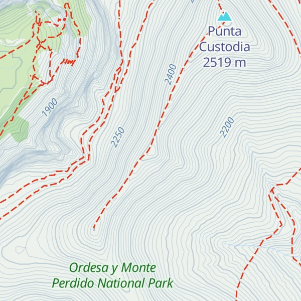 Map of Punta las Loseras