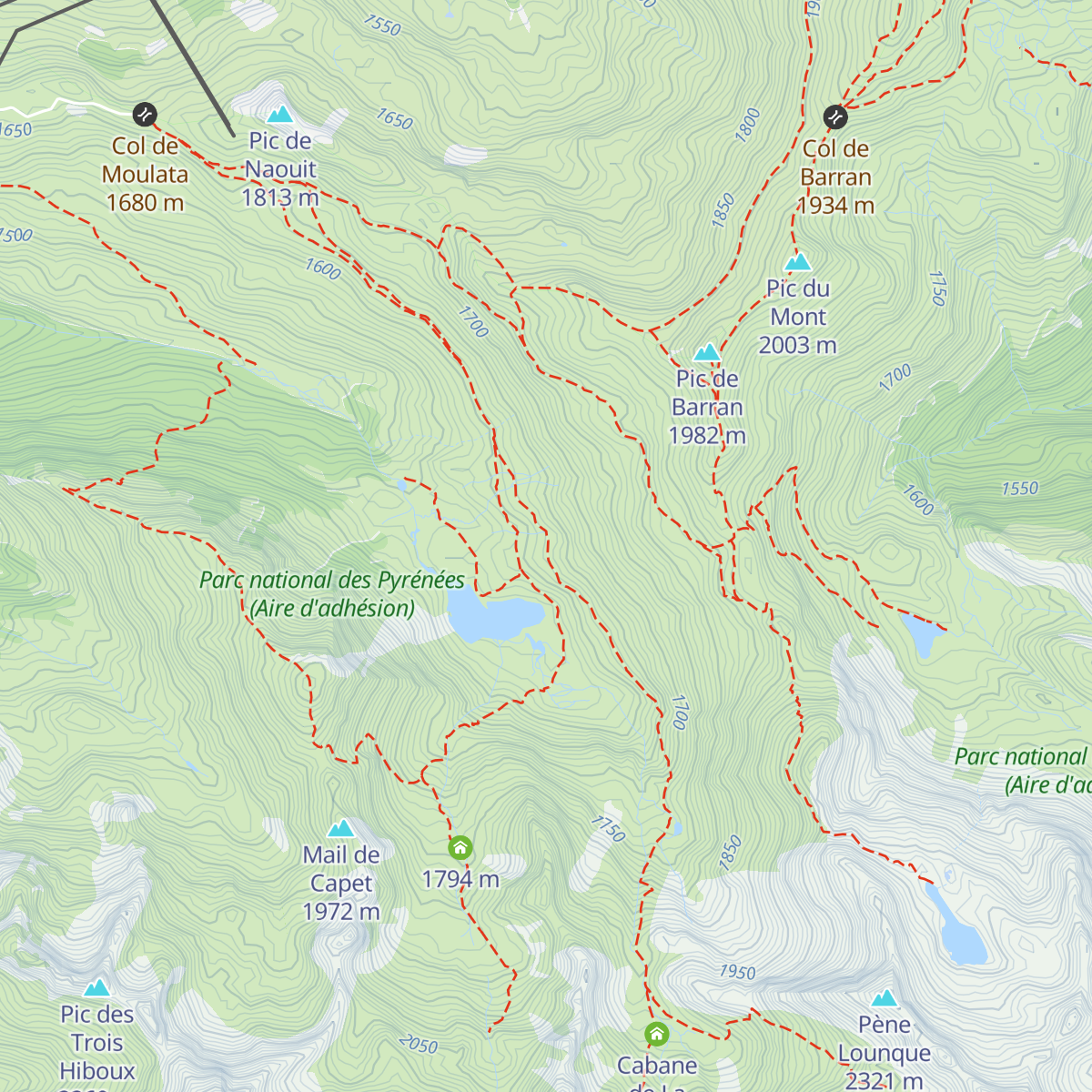 Cabane map