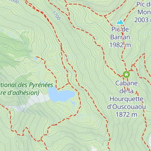 Map of Cabane
