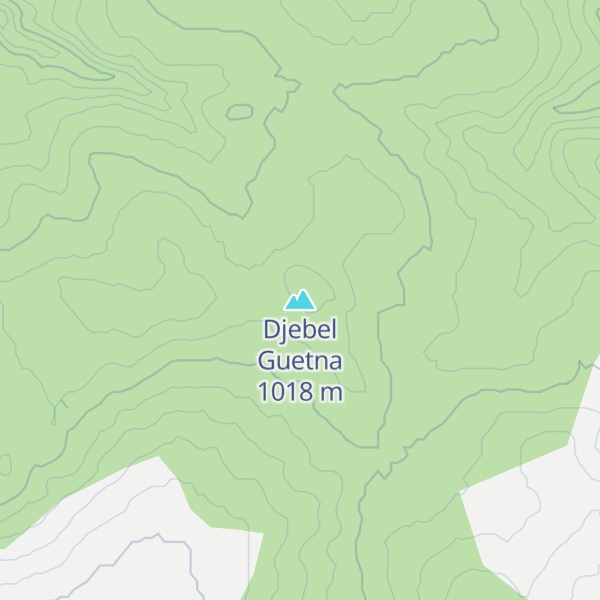 Map of Djebel Guetna