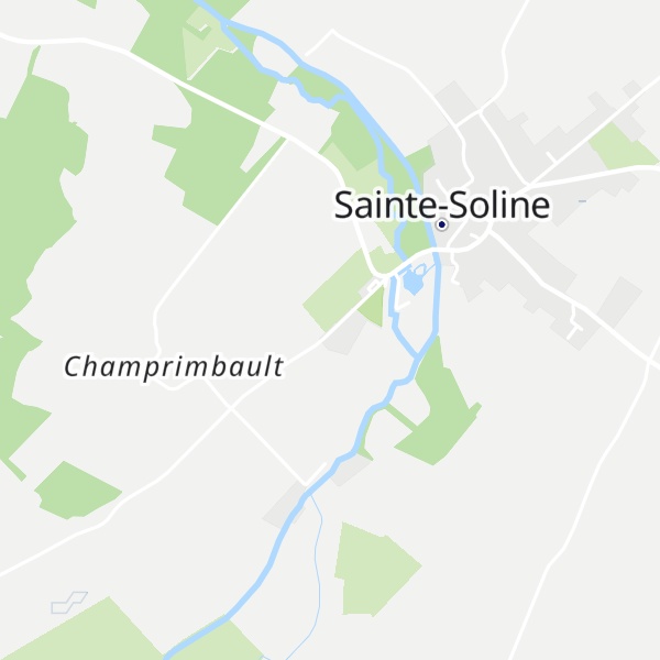 Map of Le Peu