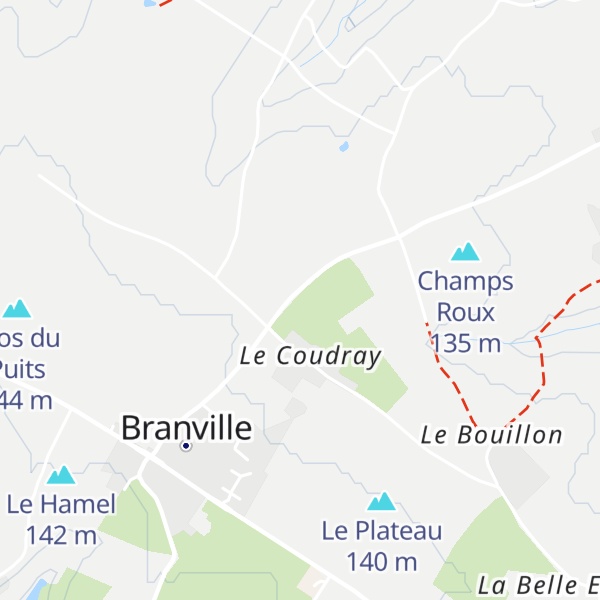Map of La Croix au Chat