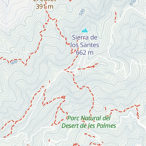 Map of El Bartolo