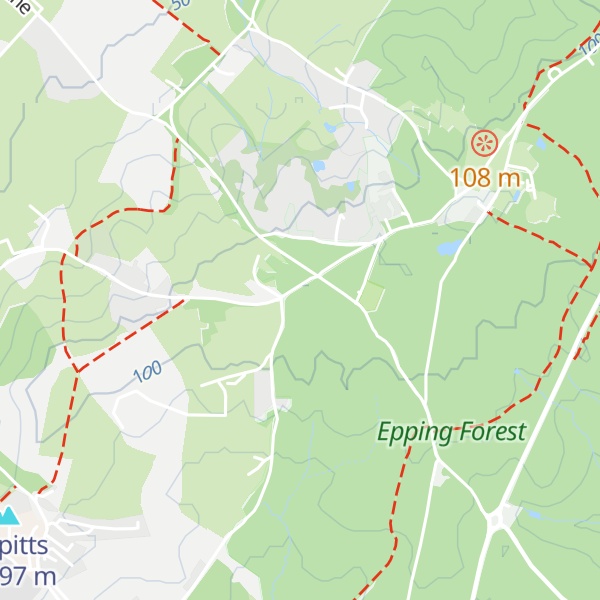 Map of Gravel Hill