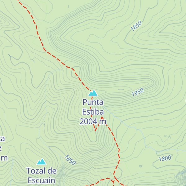 Map of Punta Estiba