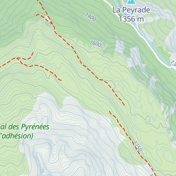 Map of Cabane Blanque