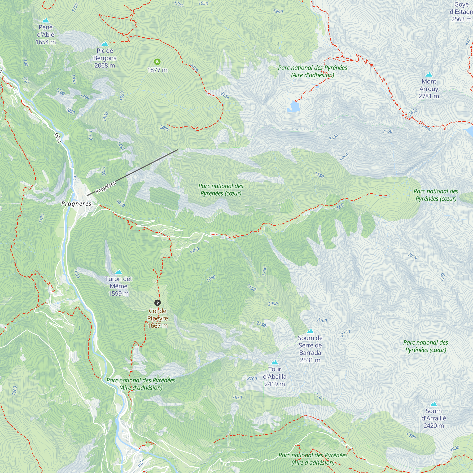 Cabane de Motte map