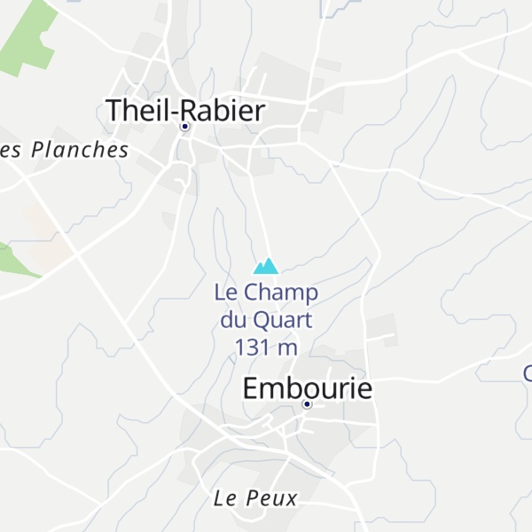 Map of Le Champ du Quart