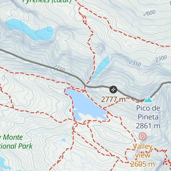 Map of Refugio de Tucarroya