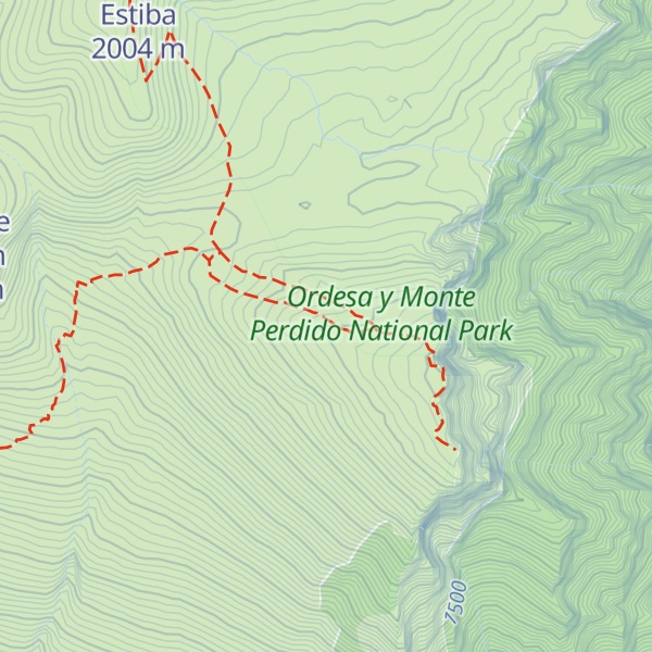Map of Cabana de Piedra