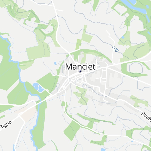 Map of Gîte Chemin Enchantant