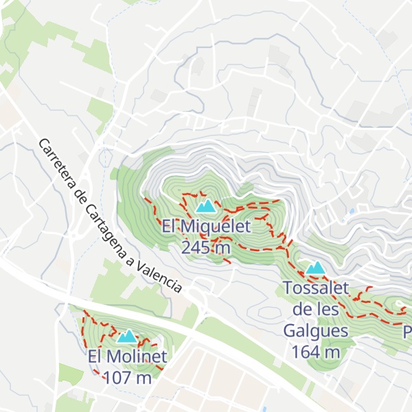 Map of El Miquelet
