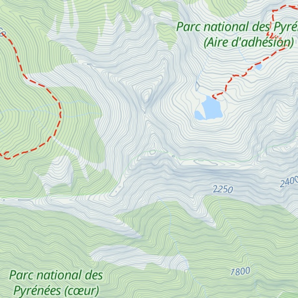 Map of Pic de Cumiadères