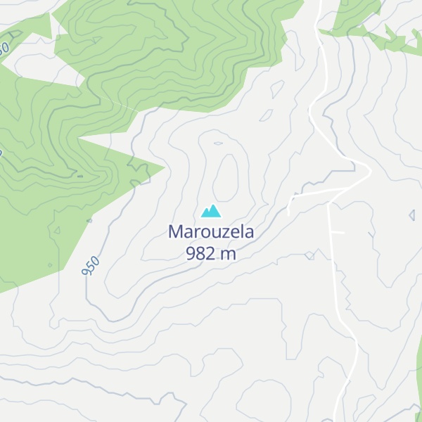 Map of Marouzela