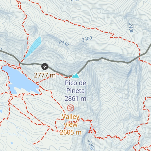 Map of Pico de Pineta